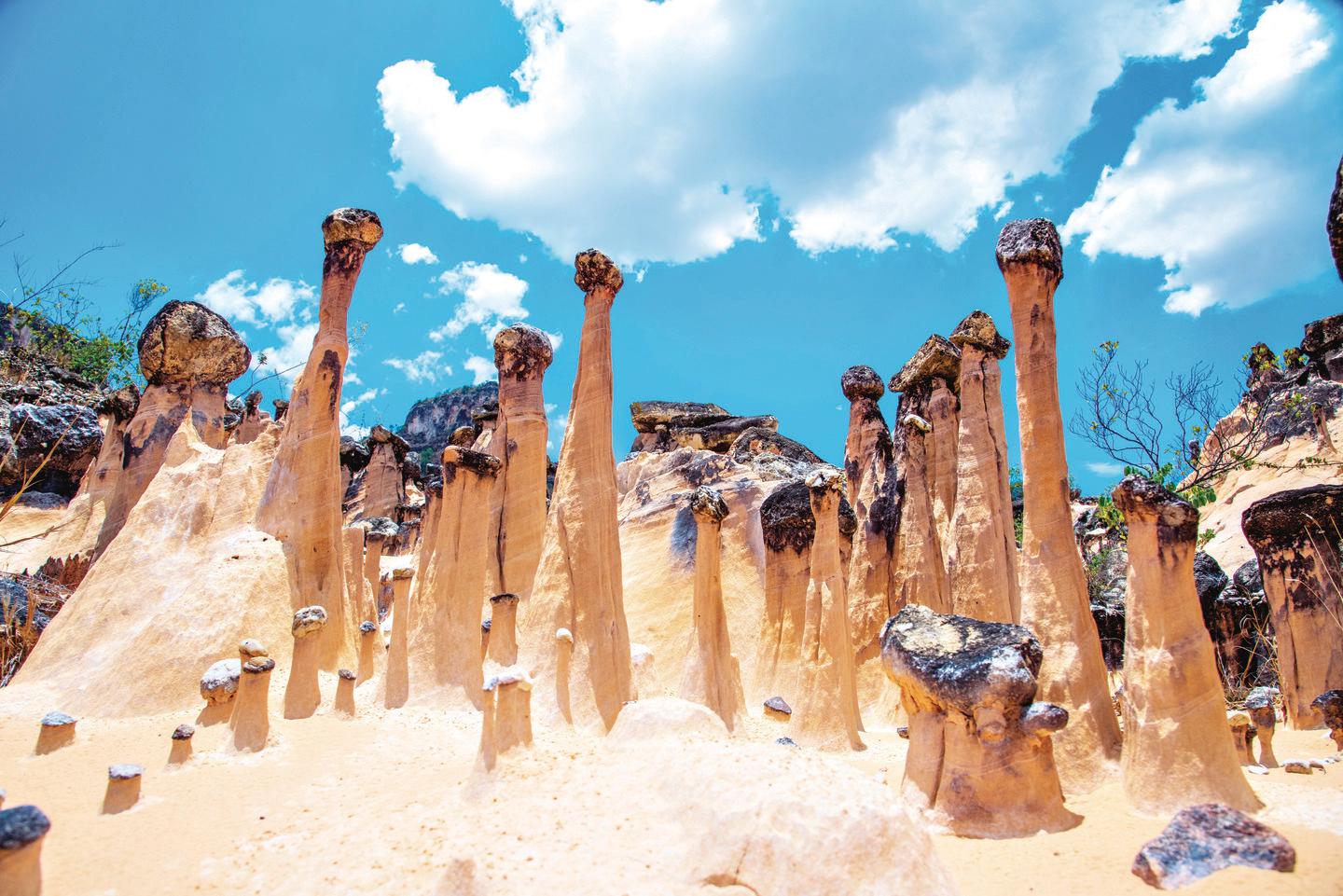 Formações rochosas